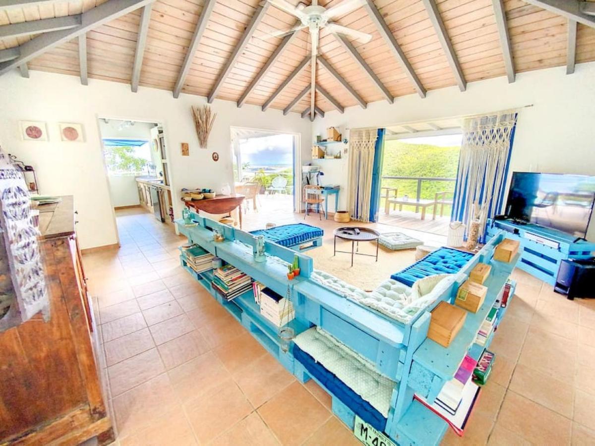 Aquamarine, Private Room In Villa Casa Blue Pool Sea View Koolbaai Exterior photo