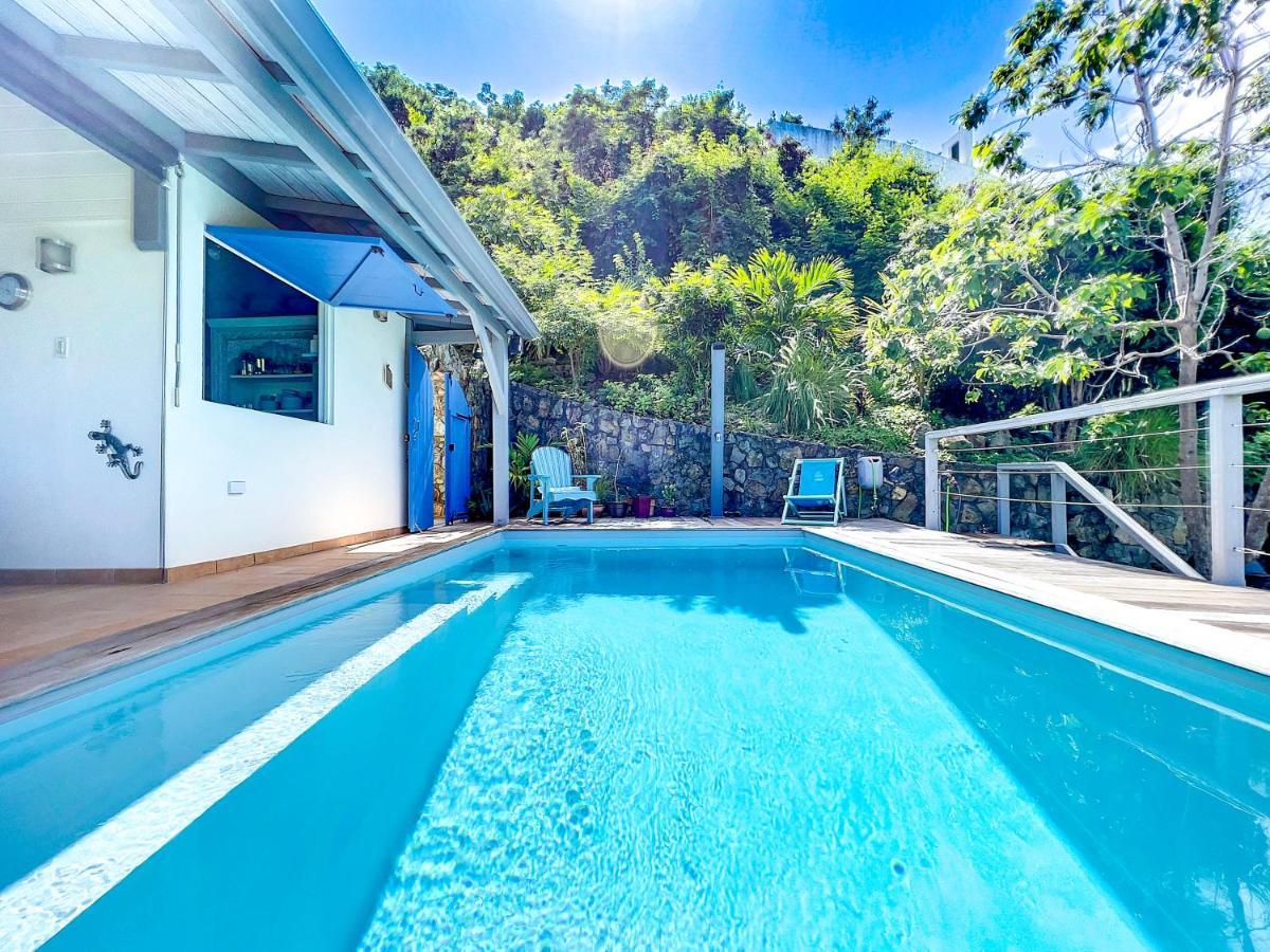 Aquamarine, Private Room In Villa Casa Blue Pool Sea View Koolbaai Exterior photo